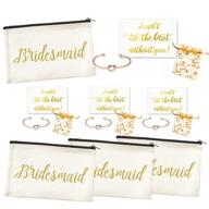 chic bridesmaid gifts: wedding proposal card set of 4 logo