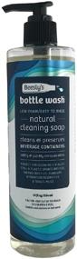 img 4 attached to Beesly's Bottle Wash: Natural Daily Sports Bottle & Container Cleaning Soap | Biodegradable, Chlorine-Free 🌿 | Safely & Quickly Cleans, Removes Odors from Reusable Bottles | Cleans Over 200 Containers! | 12oz