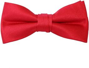 img 3 attached to Stylish and Adjustable Bow Ties for Toddler Boys - Born Love Polyester Accessories