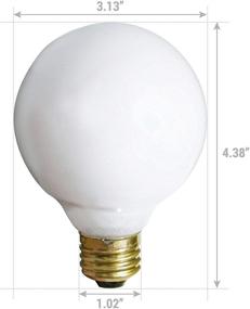 img 2 attached to Incandescent Decorative Bathroom Dimmable White Finish