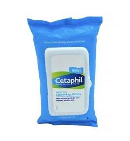 img 2 attached to 🌿 Увлажняющие салфетки для очищения кожи Cetaphil, 100 штук (Удобный набор из 4 штук)