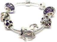 🌟 liberty charms childrens horse lovers dream silver plated charm bracelet: perfect girls gift and stocking filler logo