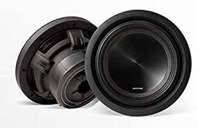 img 1 attached to 🔊 Мощное басовое исполнение с сабвуфером Alpine SWT-10S4 10" 4OHMS: Полное аудиорешение