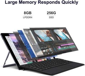 img 3 attached to 👍 CHUWI UBook 11.6'' Touchscreen Windows 10 Tablet PC Review: Intel N4120 Quad Core, 1080P Display, 8GB RAM/256GB SSD with Type-c & USB 3.0