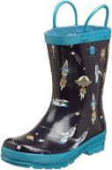 👽 стильные и веселые: hatley alien rainboot для малышей/маленьких детей логотип