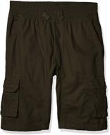 👖 medium boys' southpole belted canvas shorts - top choice for stylish shorts logo