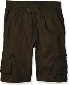 img 3 attached to 👖 Medium Boys' Southpole Belted Canvas Shorts - Top Choice for Stylish Shorts