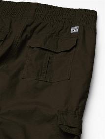 img 2 attached to 👖 Medium Boys' Southpole Belted Canvas Shorts - Top Choice for Stylish Shorts