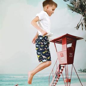 img 2 attached to 🩳 KAILUA SURF Boys Trunks Swimwear Boys' Swim Clothing