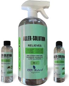 img 1 attached to Aller Solution Allergy Bottle Odorless Refills