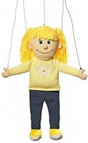 img 2 attached to Peach Katie Marionette Puppet with String