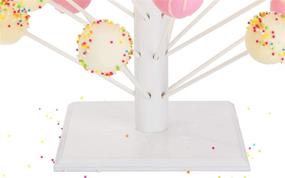 img 2 attached to 🍰 Nangor Wood Cake Pop Stand: Stylish and Functional Dessert Display