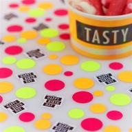 🎉 vibrant neon fluorescent happy birthday table party confetti by ginger ray logo