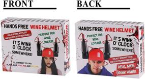 img 2 attached to Wine Helmet Gag Gift Box