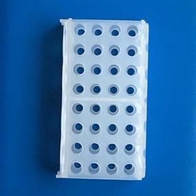img 1 attached to 4 Way Plastic Test Tube Rack (White)