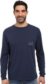 img 3 attached to 👕 Vineyard Vines Vintage Sleeve T-Shirt for Men - Clothing for T-Shirts & Tanks