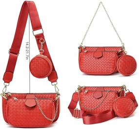 img 2 attached to 👜 Chic Crossbody Handbags: Trendy Shoulder Bags with Women's Handbags & Wallets