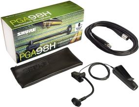 img 3 attached to 🎤 Shure PGA98H-XLR Cardioid Condenser Instrument Microphone with 15-ft XLR-XLR Cable - Enhanced SEO
