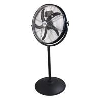 🌬️ maxx air 20" indoor/outdoor rated pedestal fan: ideal for patio, barn, shop, restaurant логотип