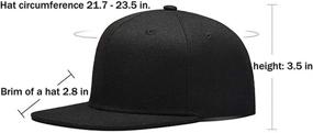 img 3 attached to Unisex Adjustable Middle Baseball Fashion