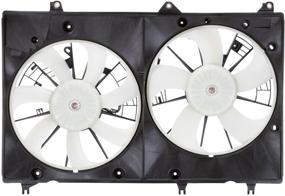 img 4 attached to 🔧 TOYOTA Genuine 622020 Highlander Radiator Cooling Fan Assembly - Driver/Passenger Side Replacement