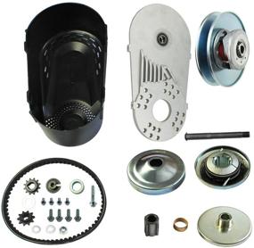 img 4 attached to 🏎️ High-Performance GO-KART Torque Converter Kit - Comet TAV2 12T #35 and 10T #40 41 Chain, 30-75 MPH Speed Range - 218353A Manco, CVT Clutch, Small Engine Belt Drive, 3/4" 218353A