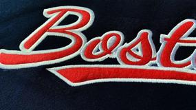 img 3 attached to Boston Baseball Embroidery Hooded Sweatshirt