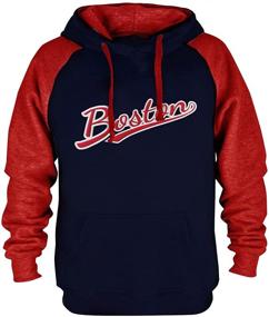 img 4 attached to Boston Baseball Embroidery Hooded Sweatshirt