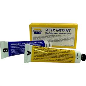 img 2 attached to 🔨 Smooth-On Super Instant Industrial Epoxy 5 oz Kit - High Performance Adhesive for Metal, Glass, Wood, Hard Plastics