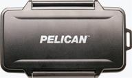 💾 compact memory card case for pelican 0945 flash cards - black logo