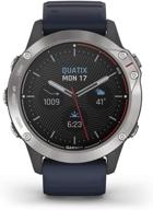 🛥️ garmin quatix 6 multisport marine smartwatch with extensive boat connectivity, model 010-02158-90 logo