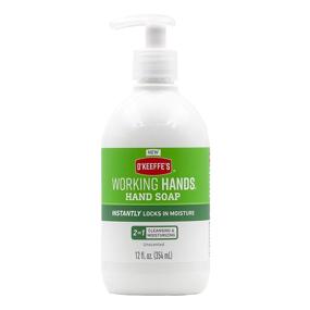 img 3 attached to 👐 O'Keeffe's Working Hands Hand Cream, 3oz Tube and Working Hands Moisturizing Hand Soap, 12oz Pump