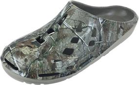 img 4 attached to Mens Camouflage Realtree Clog Slip