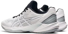 img 2 attached to ASICS Elite Volleyball Shoes Silver Men's Shoes