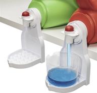 🔻 say goodbye to laundry detergent leaks: [2 pack] drip catcher/cup holder, fits most economical sized bottles, no more mess! logo