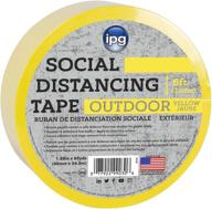 ipg outdoor social distancing yellow logo