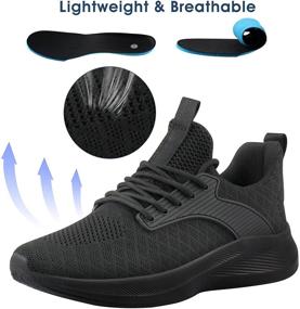 img 3 attached to Performance-Driven YYZ Men's Running Tennis Shoes for Optimal Athletic Ability