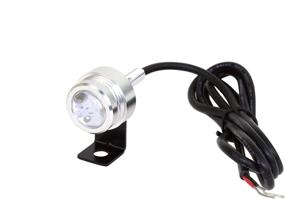 img 1 attached to ⚡ 100 Lumen Waterproof Tiny LED Spotlight - 1 Watt High Power LED - 1&#34; Diameter - Cool White - 10 to 30VDC