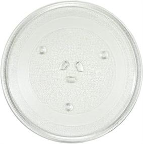 img 4 attached to 🍽️ HQRP 11.25-inch Glass Turntable Tray Inclusive of Sharp 9KC3517203500 R309YK R309YV R309YW R318AV R331ZS Microwave Oven Cooking Plate