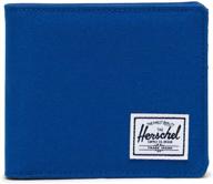 herschel andy wallet raven crosshatch logo