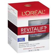 l'oreal paris revitalift anti-wrinkle firming night cream moisturizer 1.7 oz - pack of 3 logo