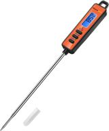 🌡️ thermopro tp01a digital meat thermometer: long probe instant read for grilling bbq, smoker, and kitchen logo