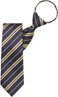 jacob alexander double stripe zipper men's accessories logo