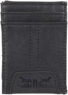 👔 levis 31lv160016 front pocket wallet: stylish men's accessory for practical convenience logo