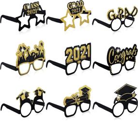 img 4 attached to Graduation Eyeglasses Decoration Congrats Supplies