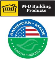🔒 md building products 93203 multipurpose adhesive logo
