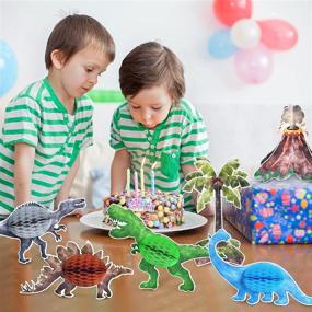 img 2 attached to Watercolor Dinosaur Party Centerpieces Decoration