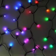 🌈 alitove outdoor rainbow fairy lights 60ft 100 bulbs led color changing christmas lights waterproof with app control – vibrant 213 dynamic color effects for patio garden party holiday indoor outdoor décor logo