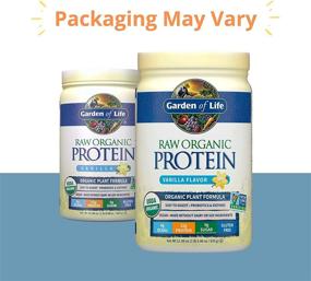 img 3 attached to 🌱 Garden of Life Raw Organic Protein Vanilla Powder: Vegan, Gluten Free, Organic, Non-GMO Plant Based Protein Shake with Probiotics & Enzymes – 20 Servings, 22g Protein