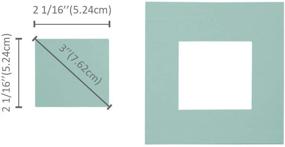 img 2 attached to 📏 Bira 2 1/16 x 2 1/16 Inch Square Lever Action Craft Punch for Paper Crafting: Perfect for Scrapbooking, Cards, DIY Projects, and More!